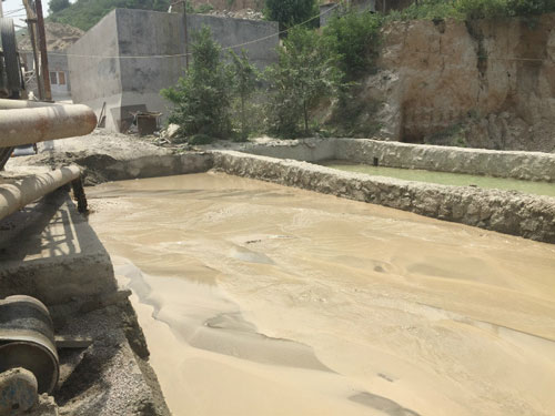 水洗砂细砂流失严重 水洗砂细砂流失严重